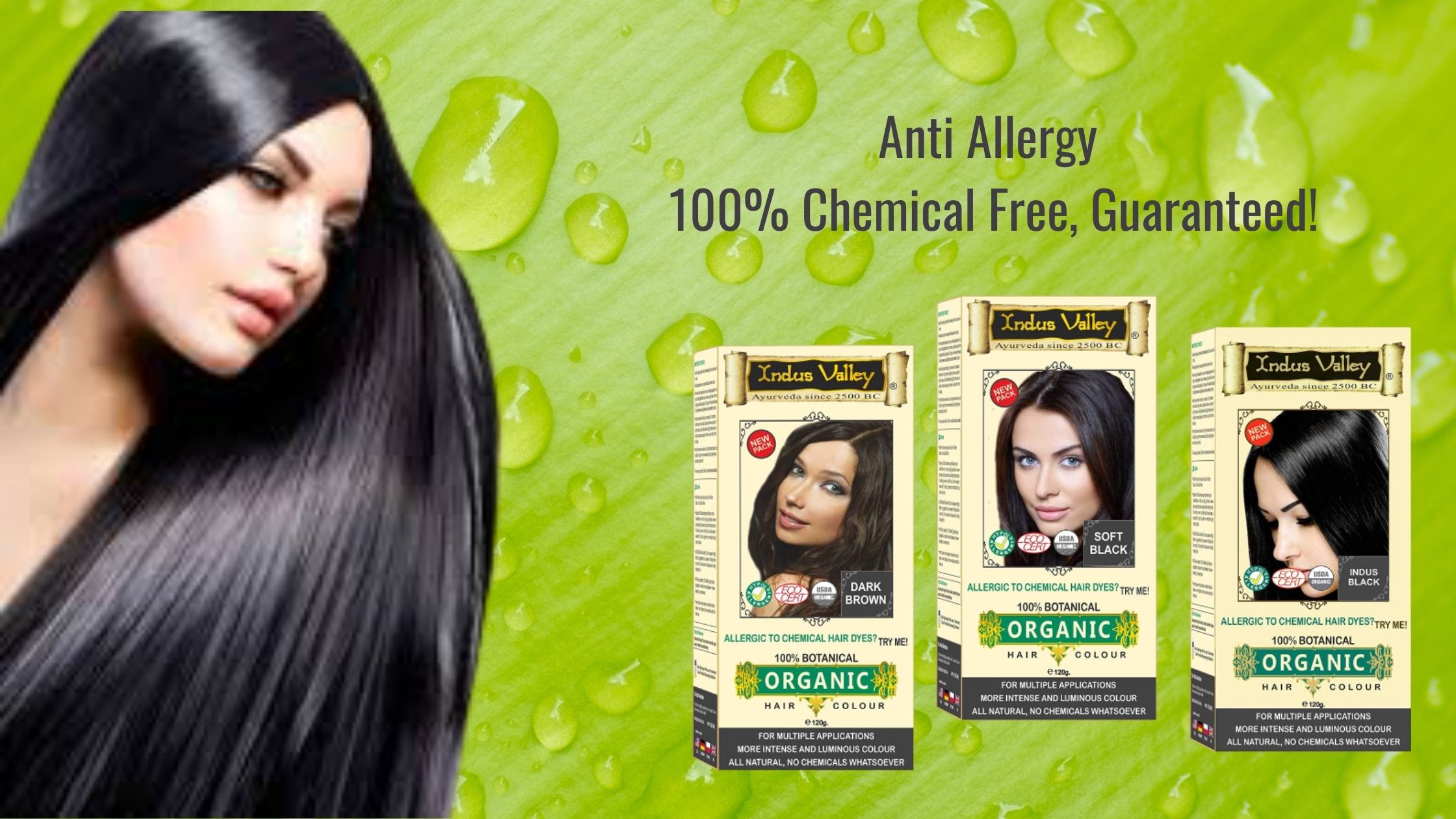 Organic Botanical Hair Colors (Anti-Allergy Range) - SehatHair