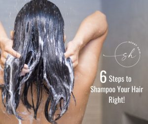 Steps To Shampoo Your Hair