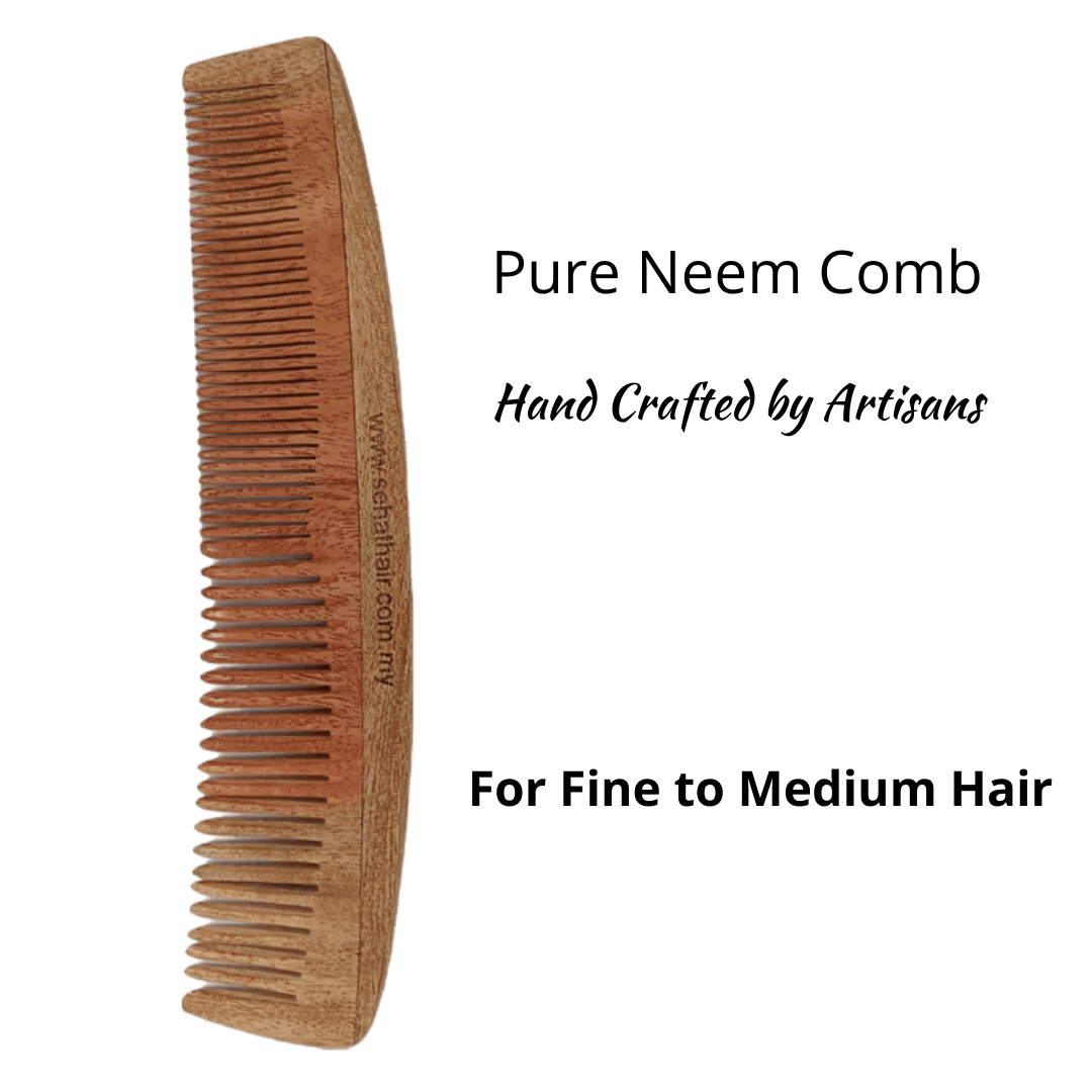 Neem Combs - Hand Crafted by Artisans - SehatHair